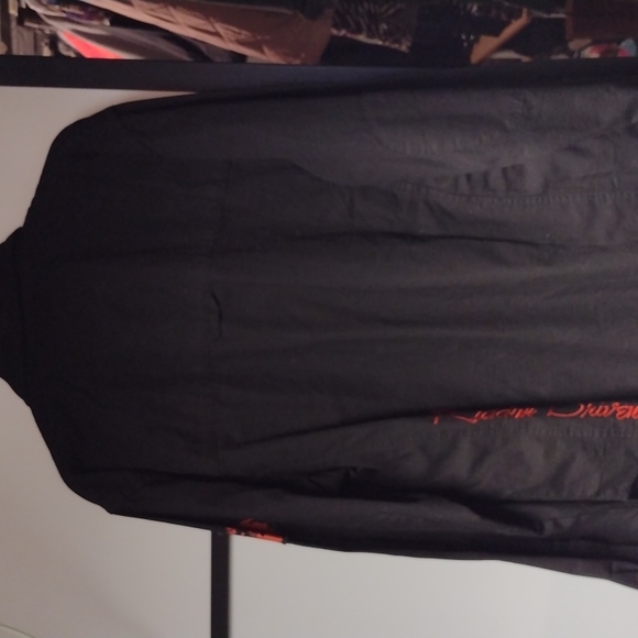 Men's Riddim Driven black button and zip shirt/jacket sz M - Picture 9 of 14